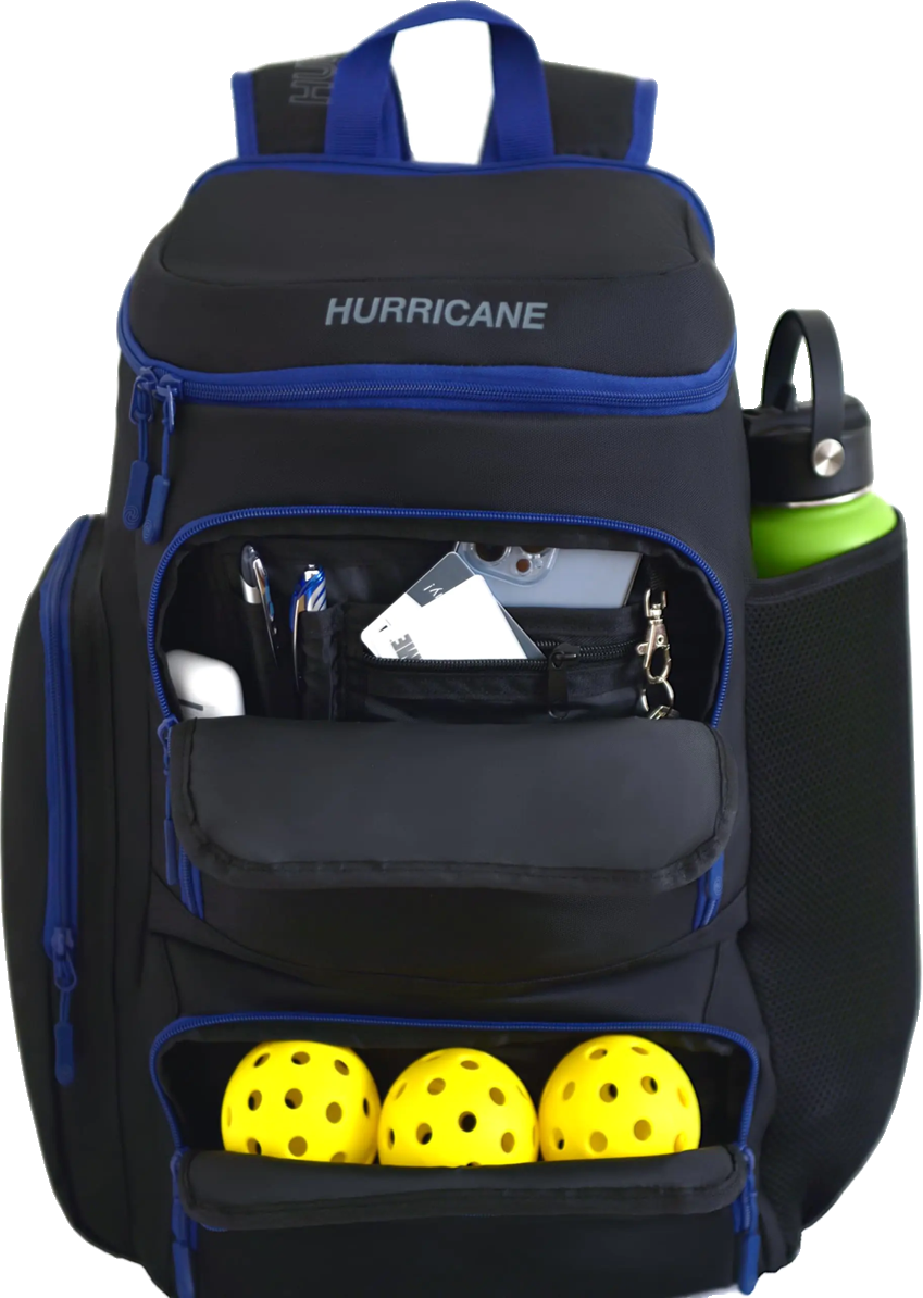 Hurricane Pickleball bag backpack. Premium Pickleball Bag - Durable Pickleball B