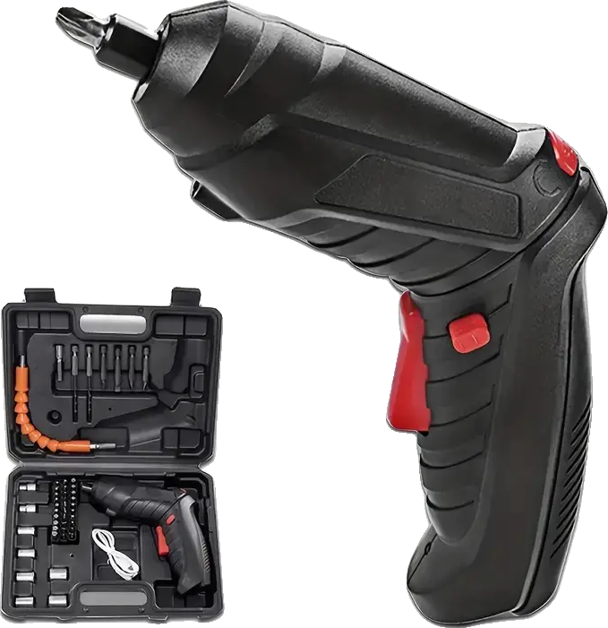 Cordless Rechargeable Electrical Screwdriver Set