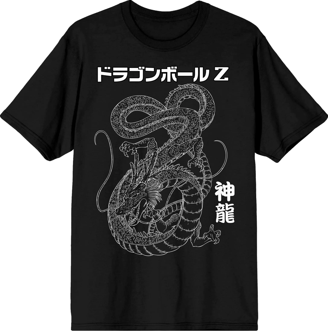 Dragon Ball Z Shenron Mens Black Graphic Tee - M