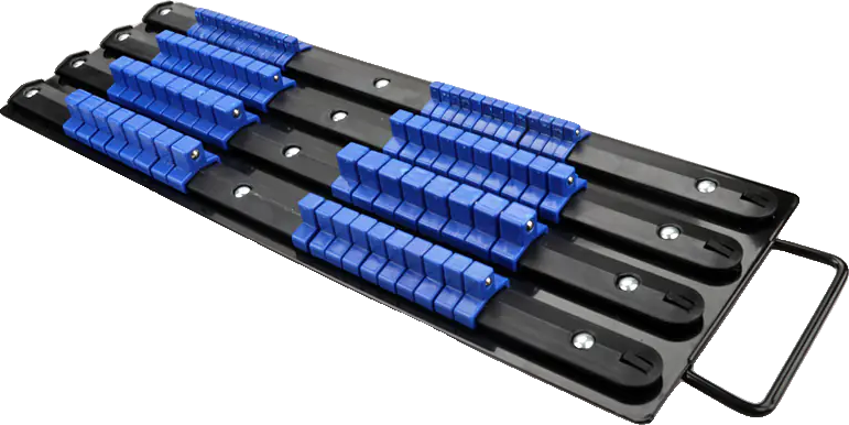80pc Multi-Functional Iron Socket Set with Rack