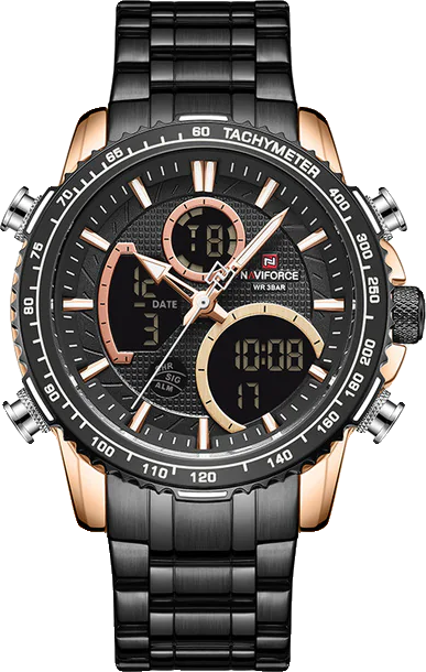 NAVIFORCE 9182 Men's Stainless Steel Watch