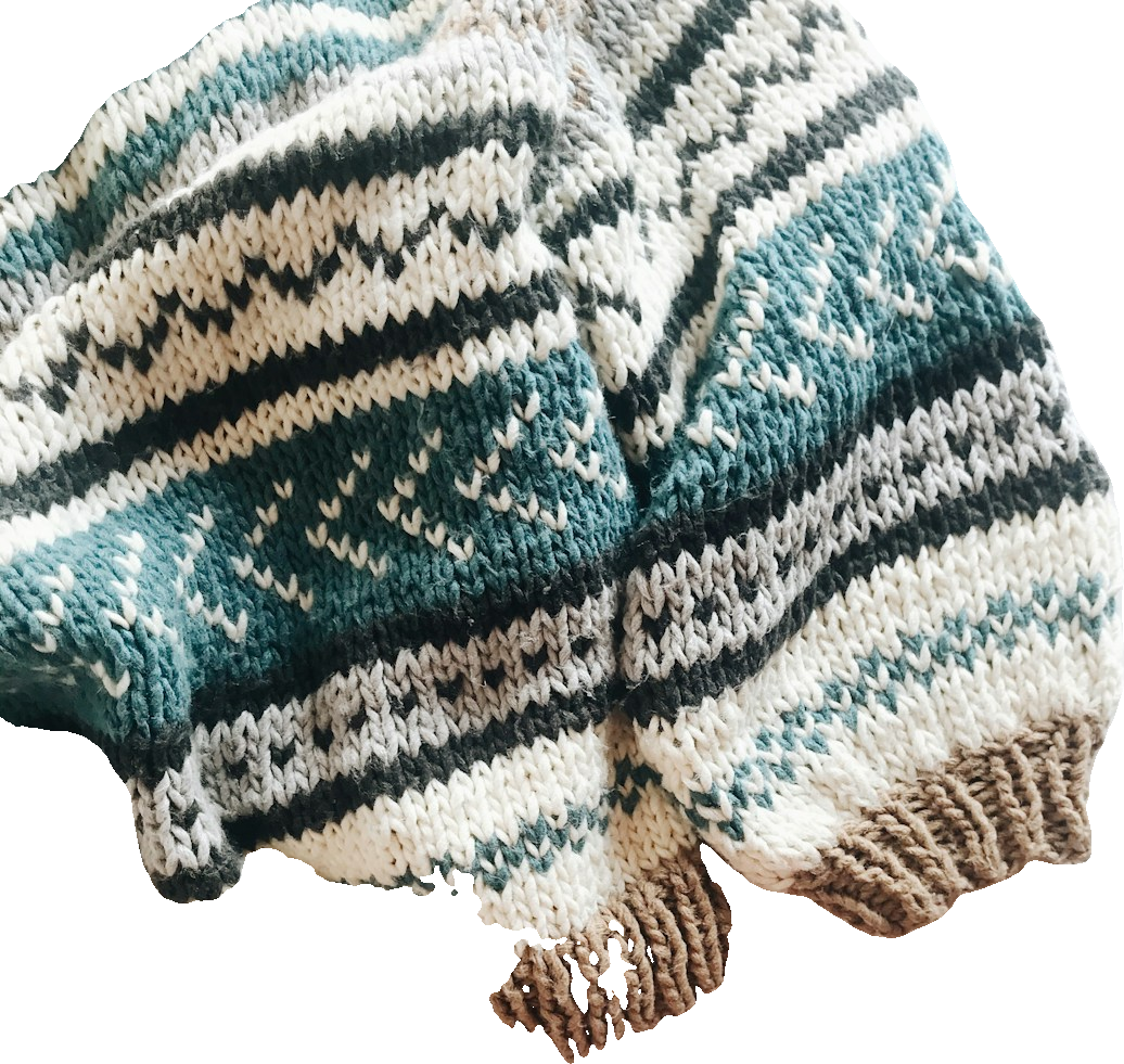 Kids Merino Blend Roll-Neck Sweater