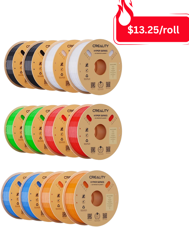 Creality Hyper PLA 16-Color Pack (12kg)
