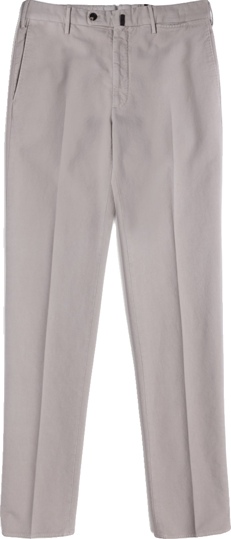 Vintage High-Rise Tapered Greige Trousers