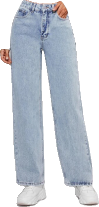 High-Rise Sculpting Jeans in Light Blue