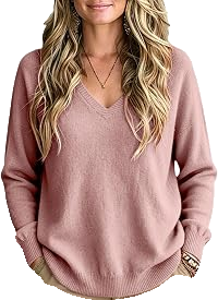 Cashmere Sweaters For Women V Neck Long