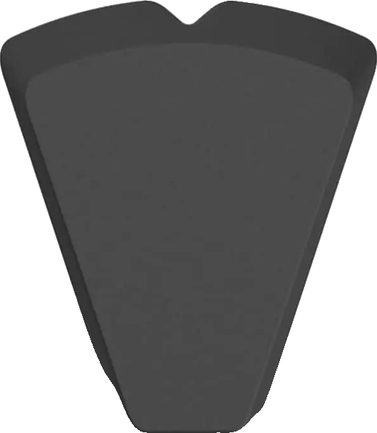 Beast Vessel Spatula | Small Sturdy Silicone Spatula (Carbon Black)