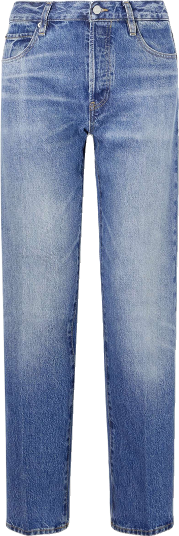 Mid-Rise Straight Leg Everyday Denim
