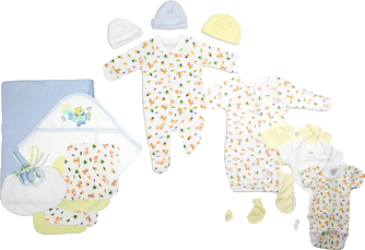 Newborn Boy Complete Layette Gift Set