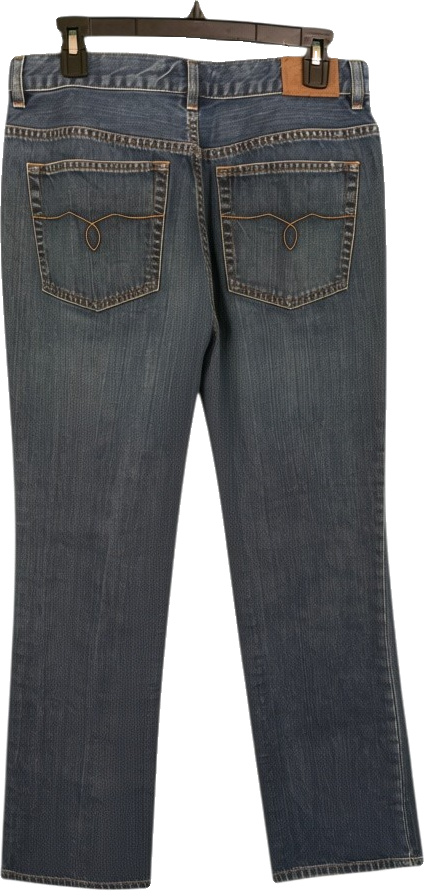 Heritage Mid-Rise Straight Denim Jeans