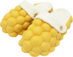 Luxe Cotton Bubble Indoor Slides