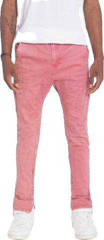 Contemporary Drop-Crotch Stretch Denim Jeans