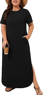 Effortless Drape Plus-Size Longline Knit Top