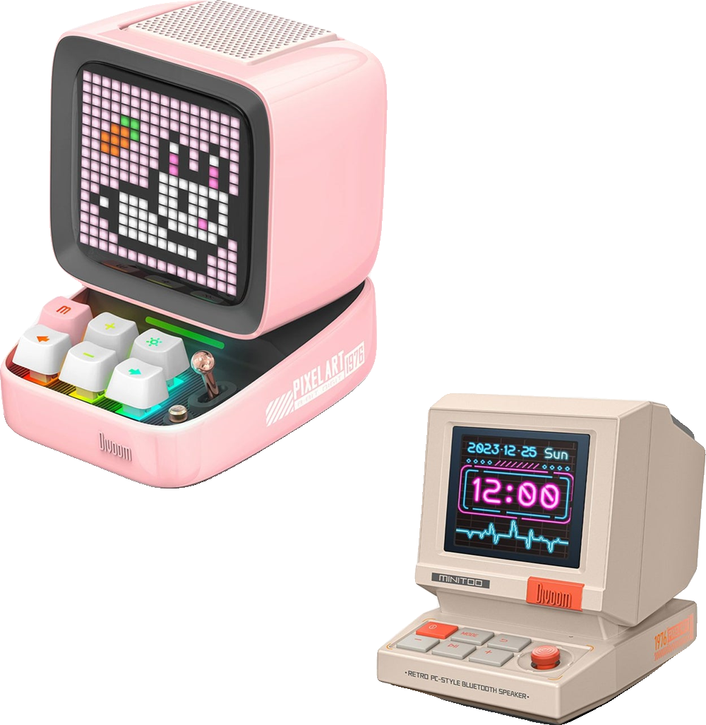 The Divoom '1976' Pixel Art Clutch
