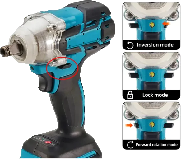 5-Piece High-Power Electric Wrench Set