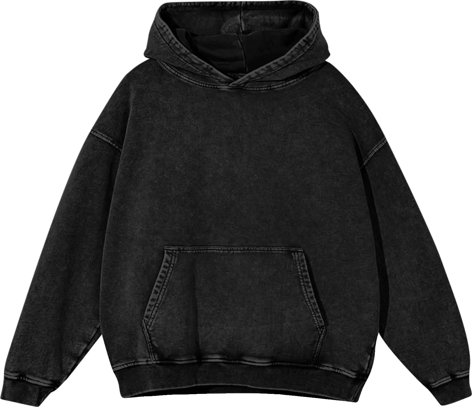 BINTEHGS Mens Oversized Hoodie Vintage Acid Wash Hoodie Baggy Cotton Hooded Swea