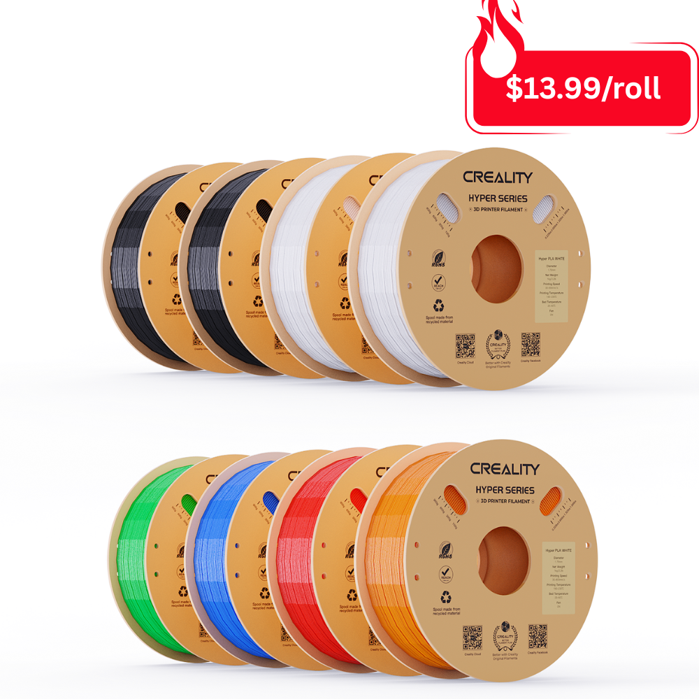 Creality Hyper PLA 6-Color Pack (8kg)