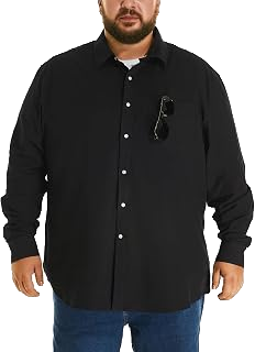HOdo Big and Tall Classic Knit Polo