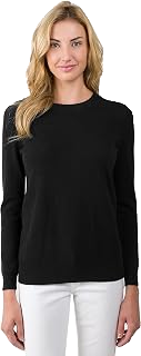 Jennie Liu Classic Pure Cashmere Sweater