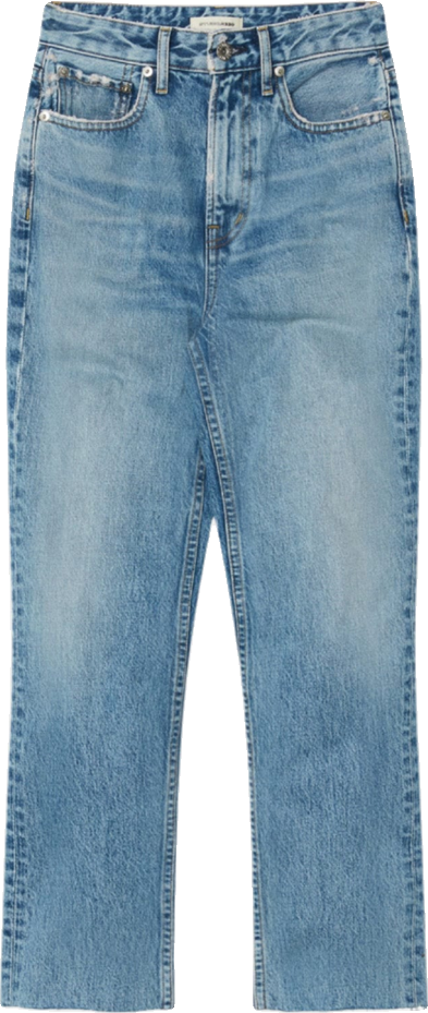 Classic Indigo Straight-Leg Denim Trousers