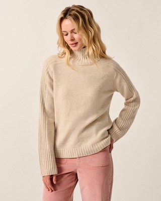 Cashmere-Blend Turtleneck