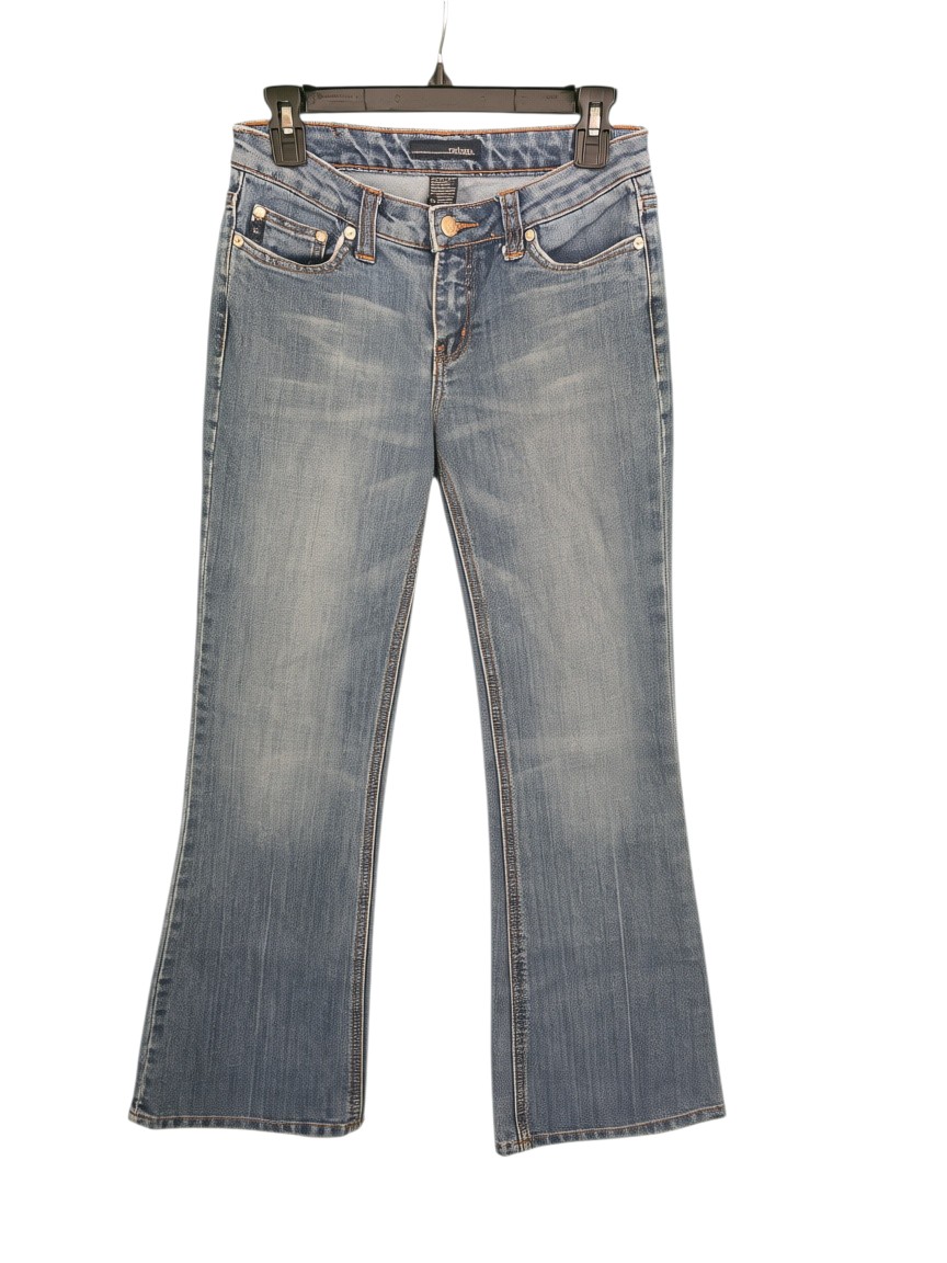 Effortless Washed Blue Bootcut Denim