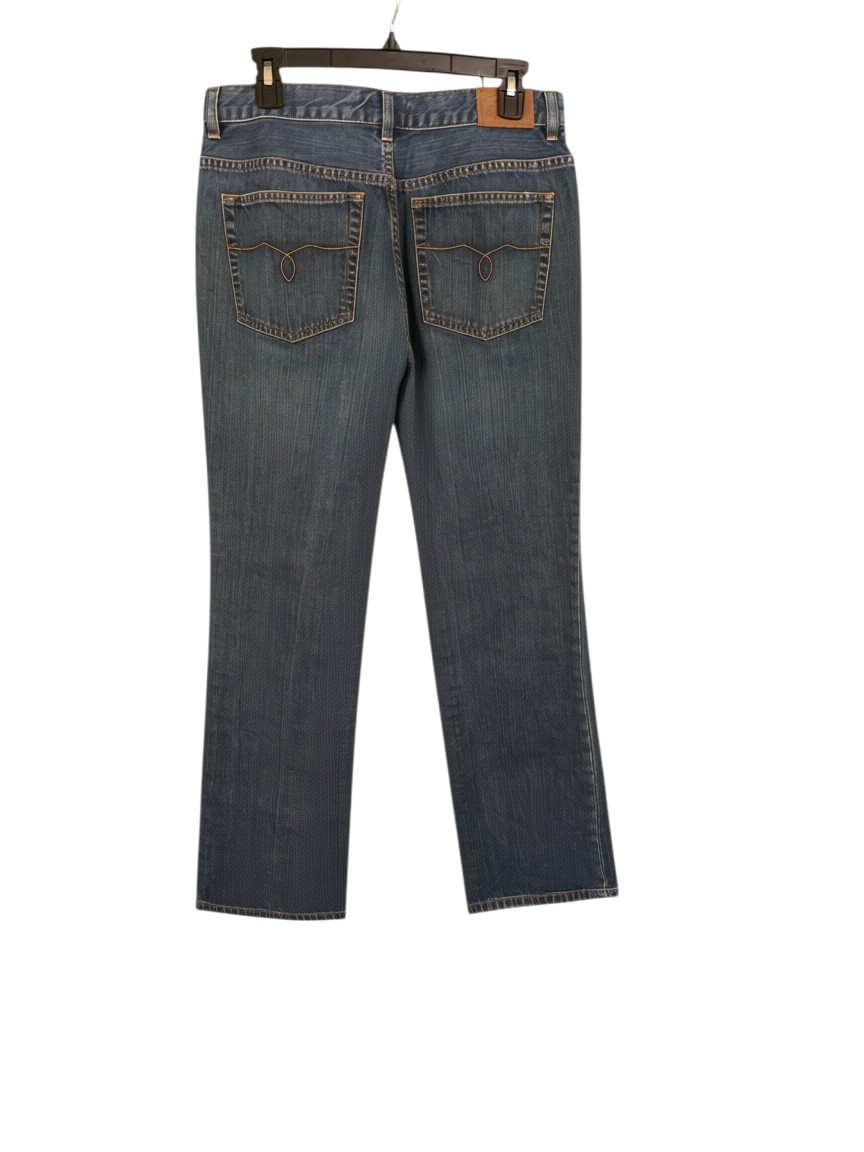 Heritage Mid-Rise Straight Denim Jeans