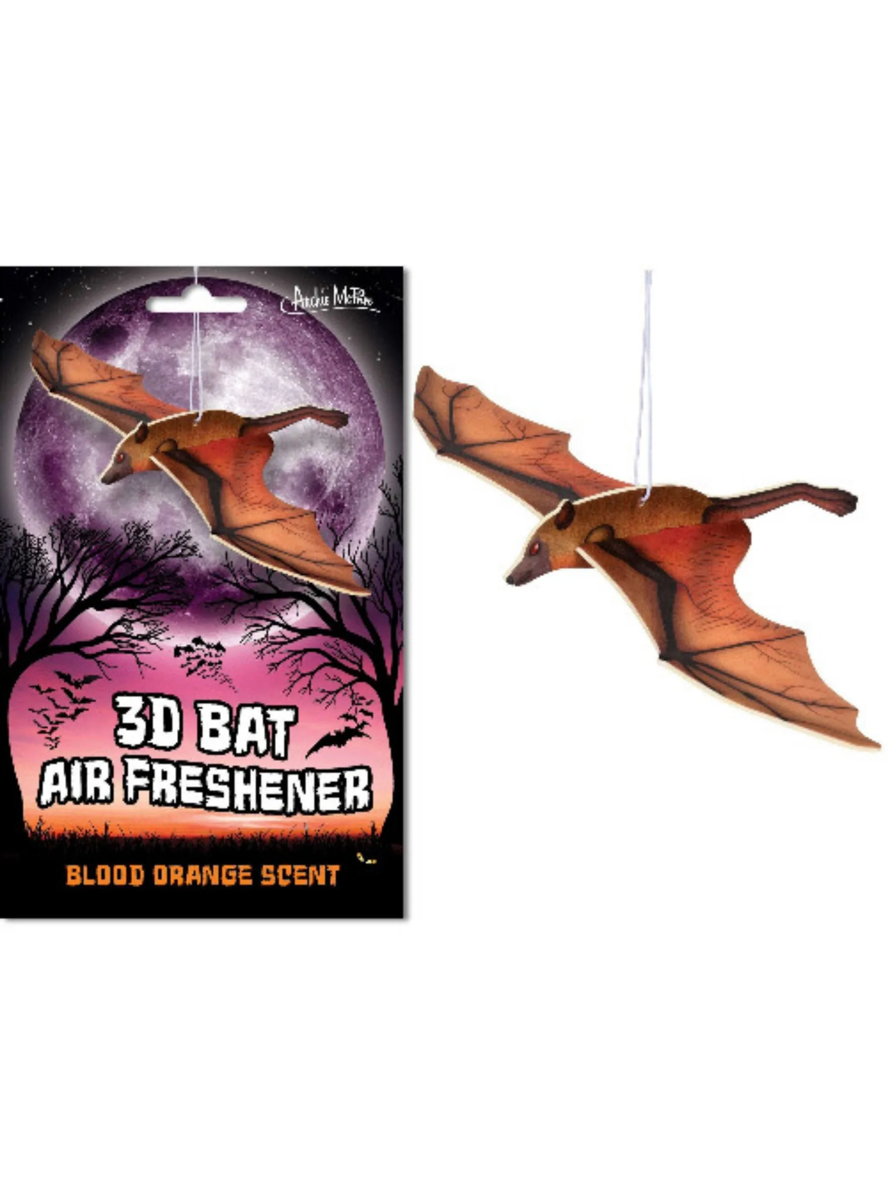 3D Bat Blood Orange Scented Air Freshener