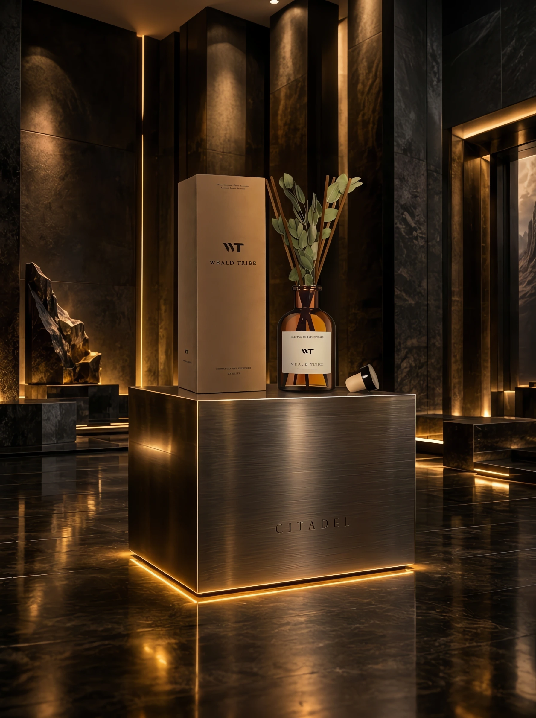 WEALD TRIBE Reed Diffuser, Eucalyptus & Lavender