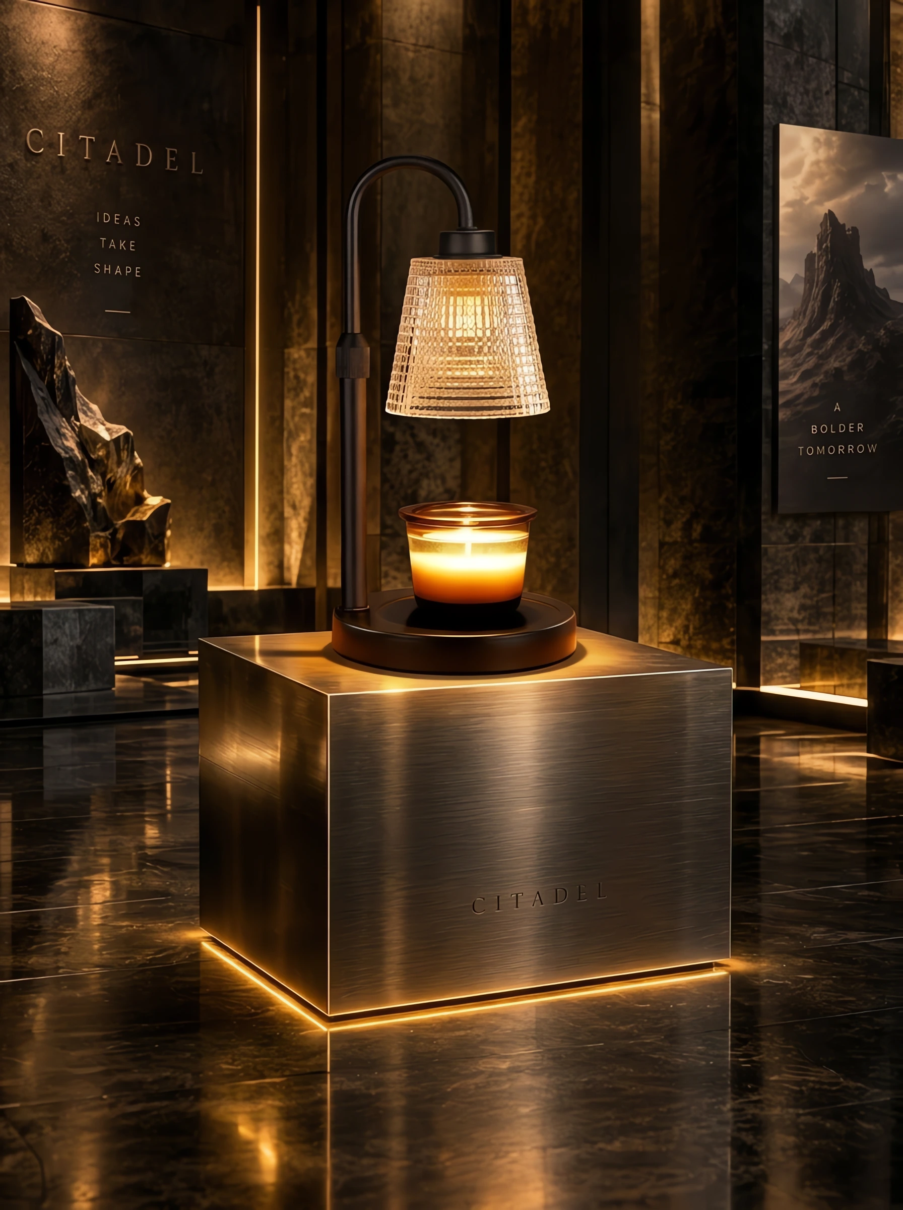 Innqoo Candle Warmer Lamp with Timer