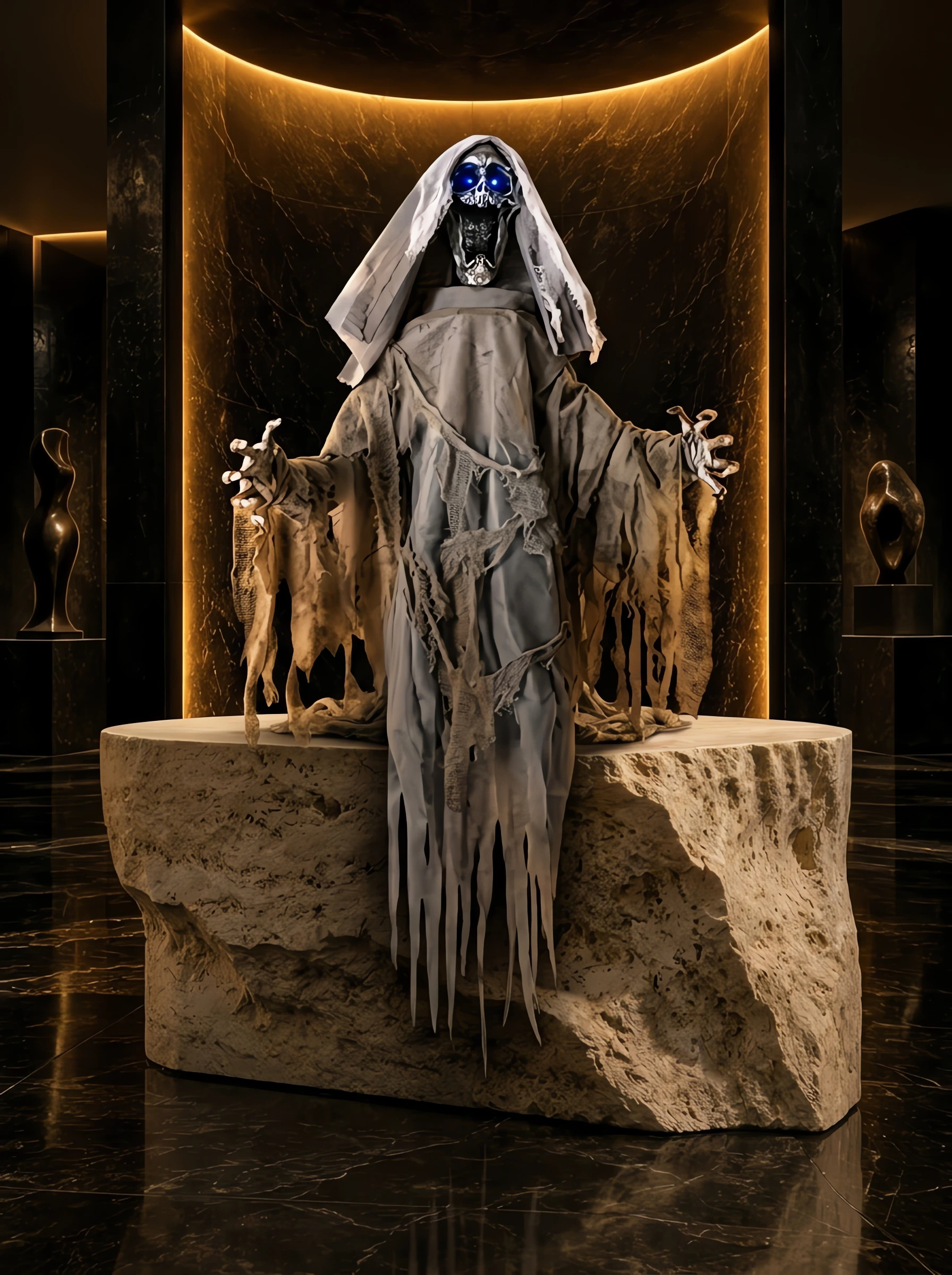 59-Inch Motion-Activated Hanging Ghost