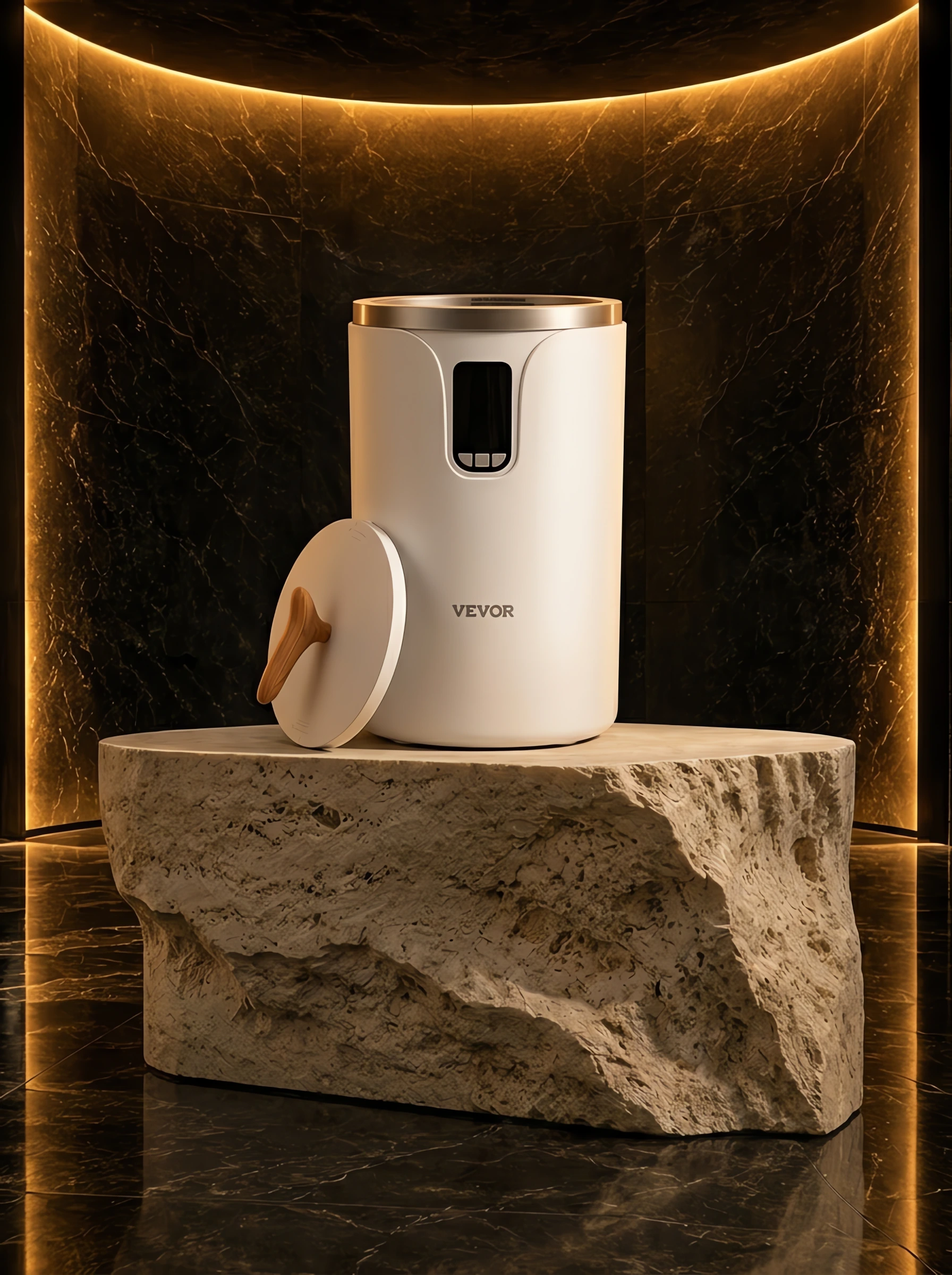 Towel Warmer Bucket with 24-Hour Timer